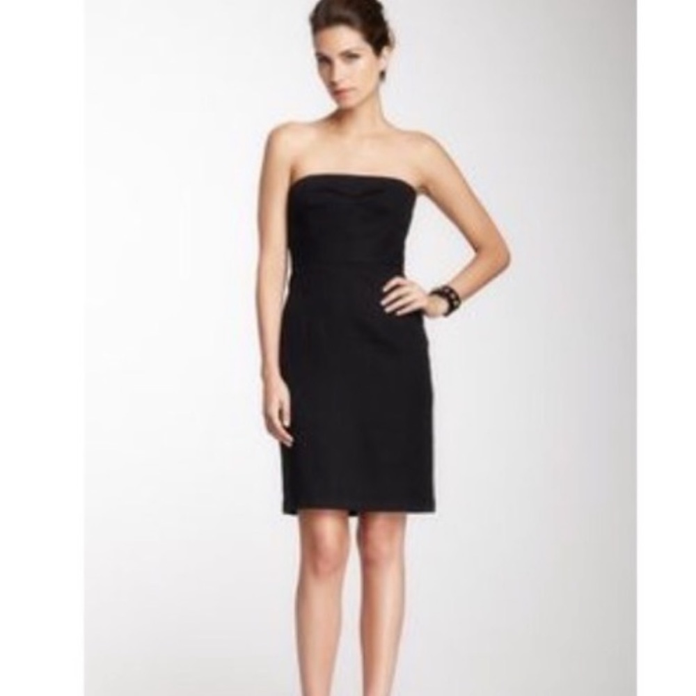 “TRINA TURK” Strapless Little Black Dress